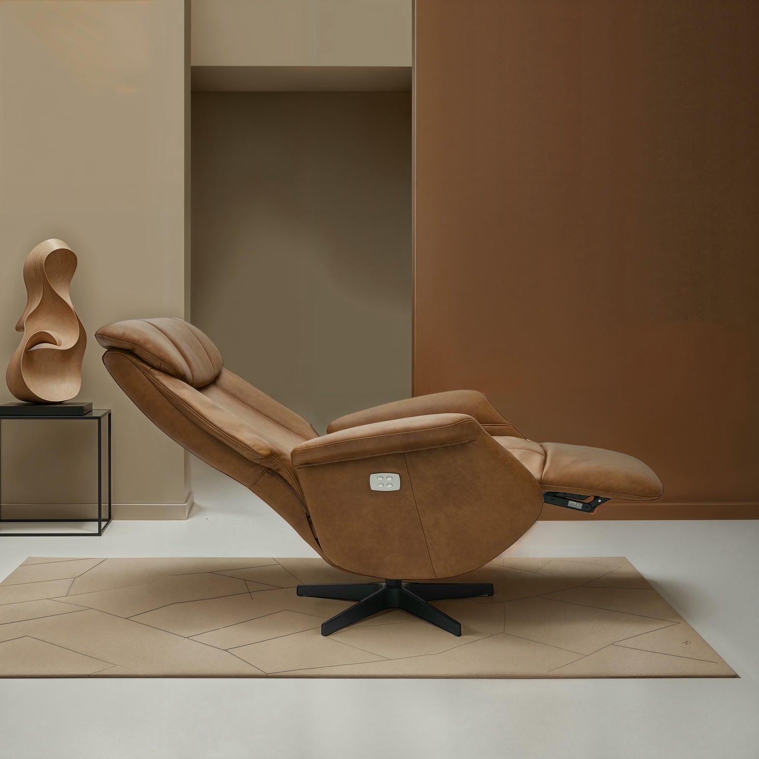 Relaxsessel, Schwarz oder Braun