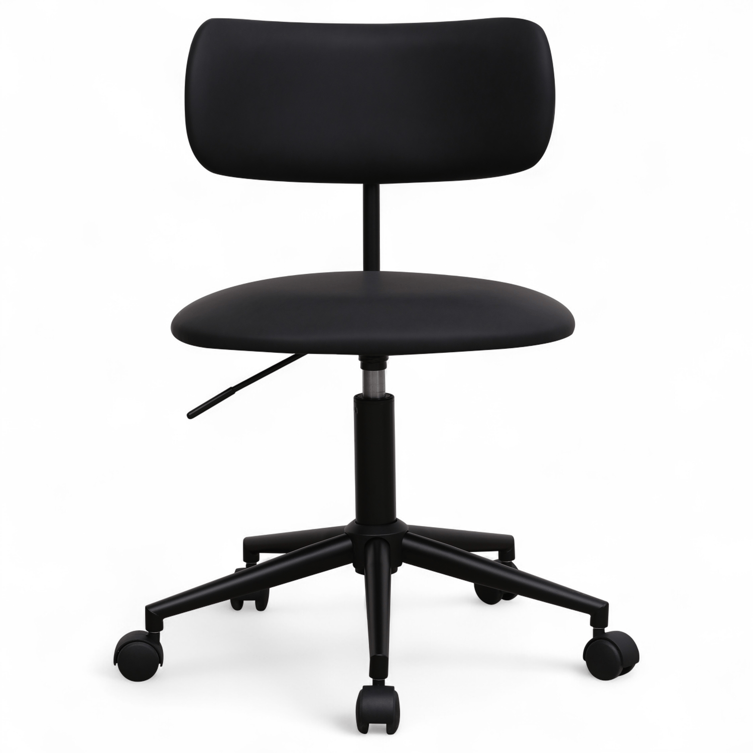 Bürostuhl – Kunstleder Schwarz