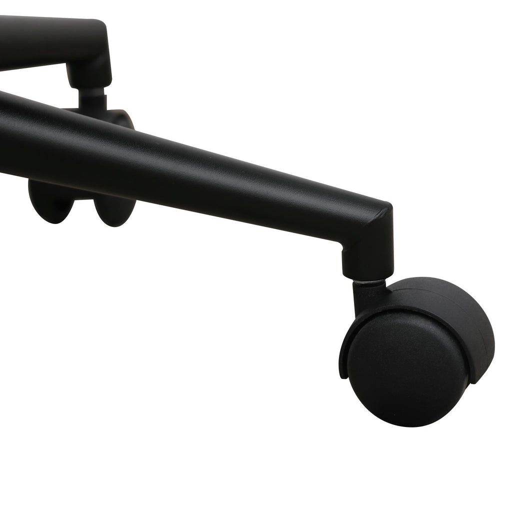 Bürostuhl – Kunstleder Schwarz