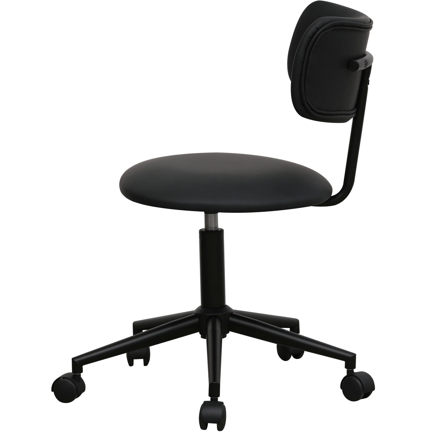 Bürostuhl – Kunstleder Schwarz