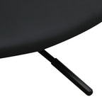 Bürostuhl – Kunstleder Schwarz