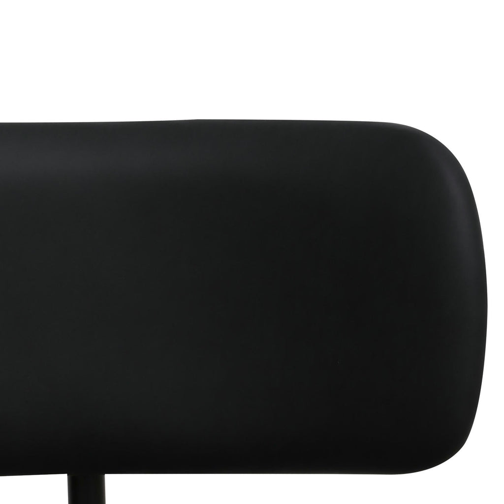 Bürostuhl – Kunstleder Schwarz