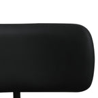 Bürostuhl – Kunstleder Schwarz