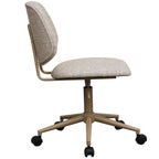 Bürostuhl – Bouclé-Stoff Beige