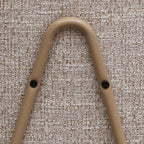 Bürostuhl – Bouclé-Stoff Beige