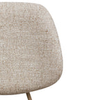 Bürostuhl – Bouclé-Stoff Beige