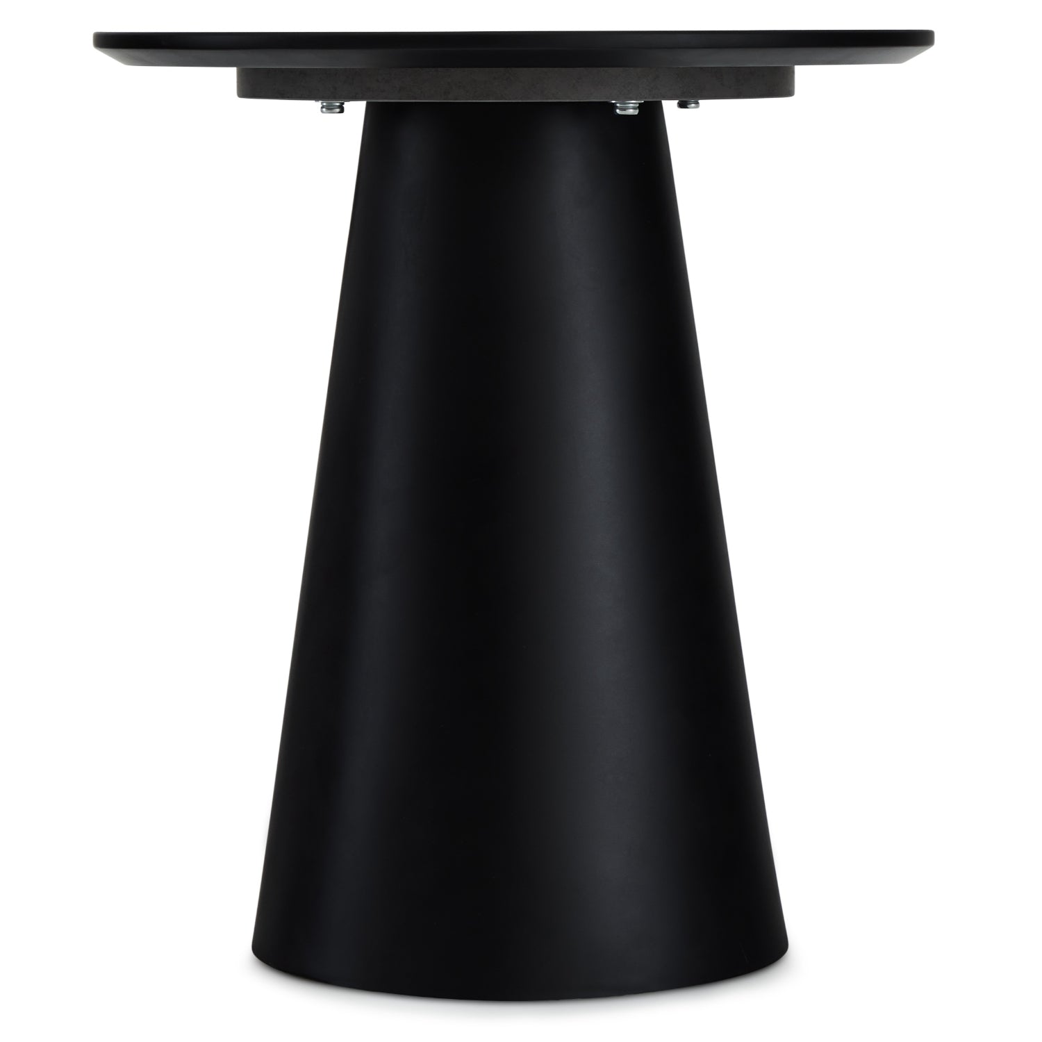 Couchtisch Rund Ø45 cm,Marmoroptik Hellgrau