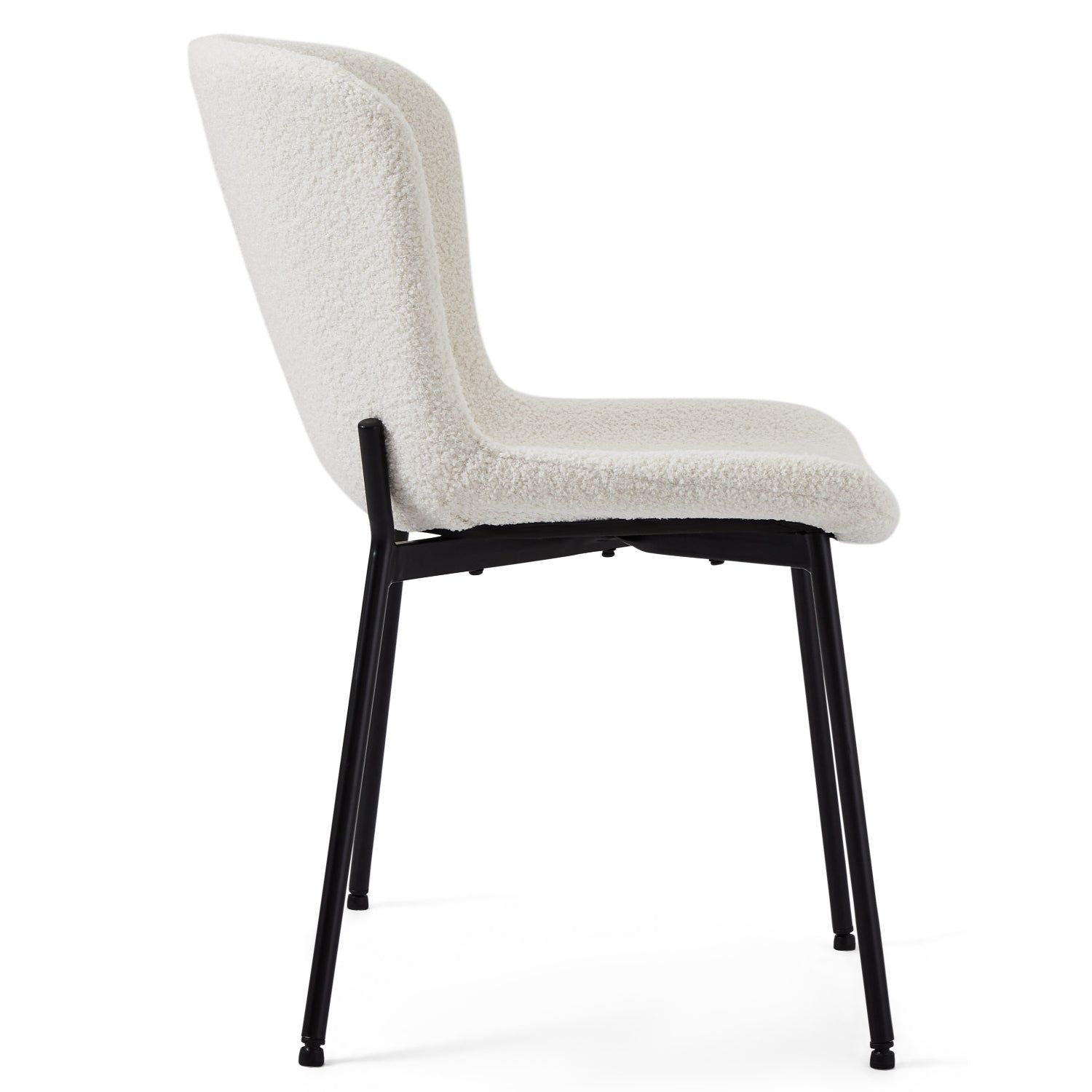 Esszimmerstühle, 2er Set , Weiß oder Schwarz