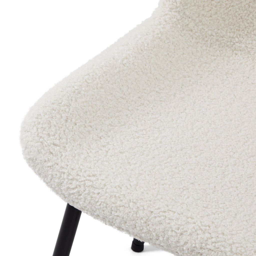 Esszimmerstühle, 2er Set , Weiß oder Schwarz