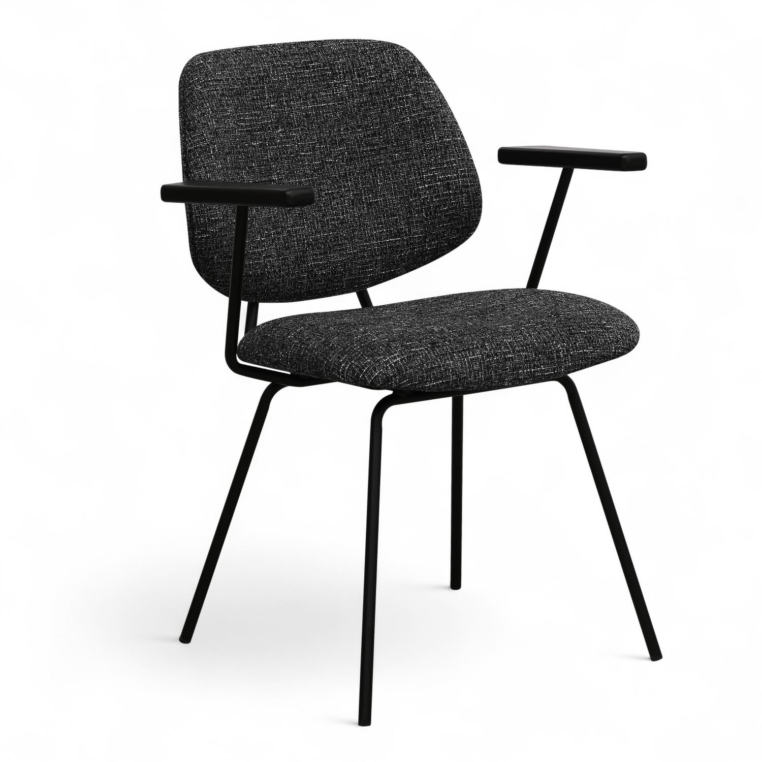 4er Set Esszimmerstühle mit Armlehne