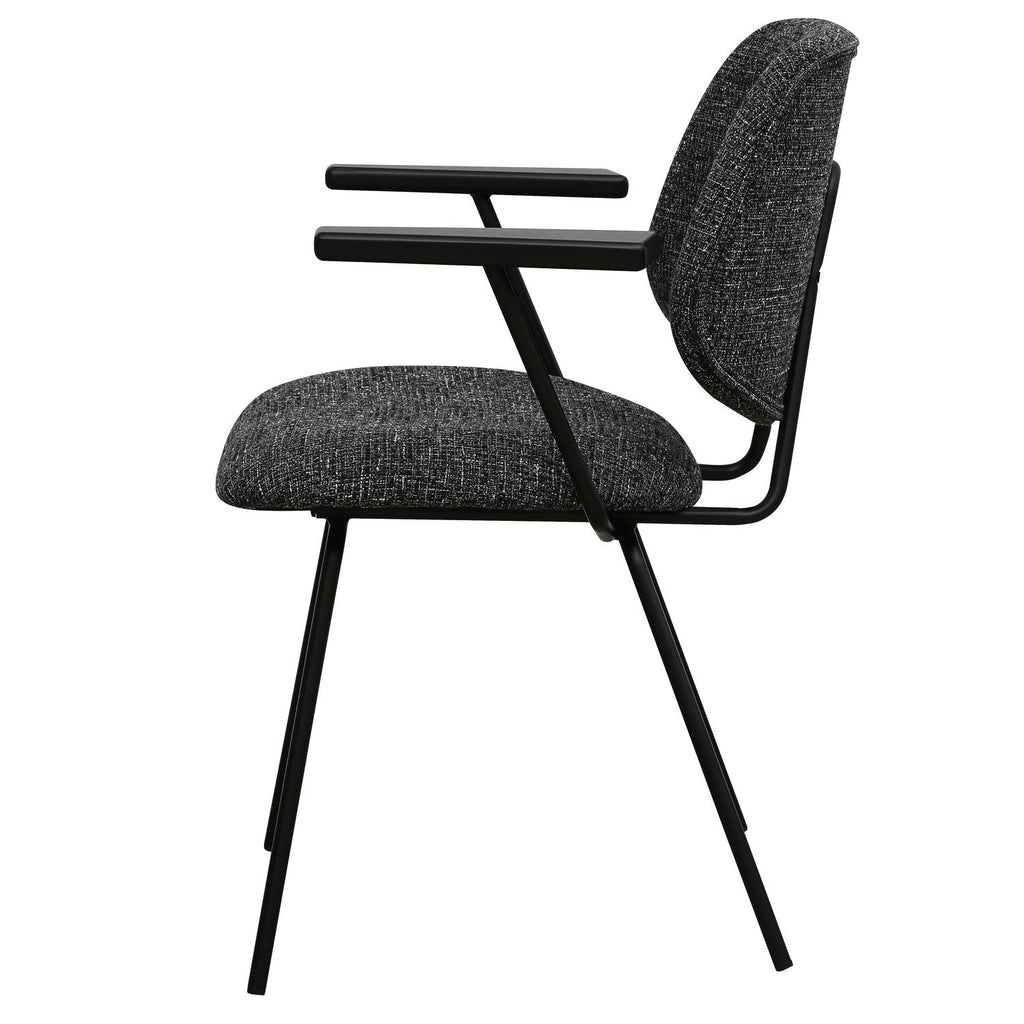 4er Set Esszimmerstühle mit Armlehne