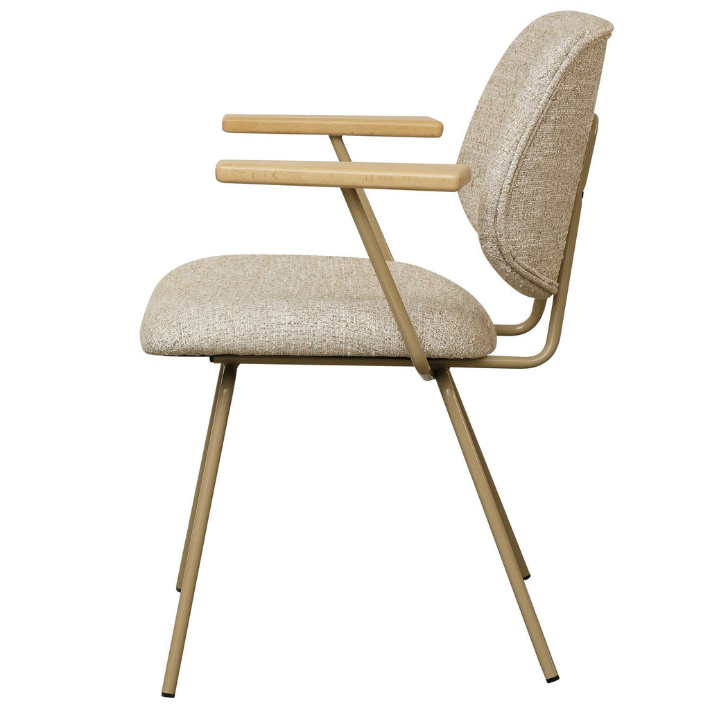 4er Set Esszimmerstühle mit Armlehne