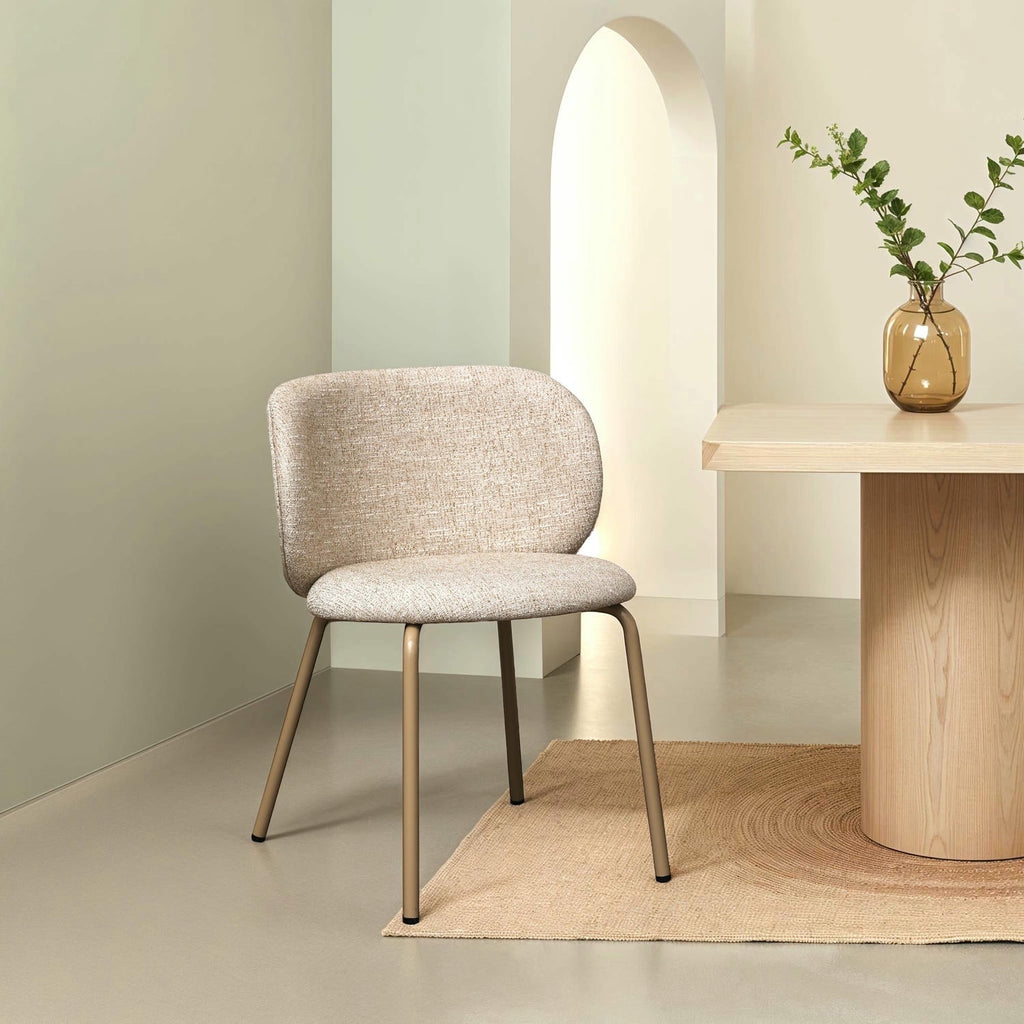 Esszimmerstuhl – Beige (4er Set)