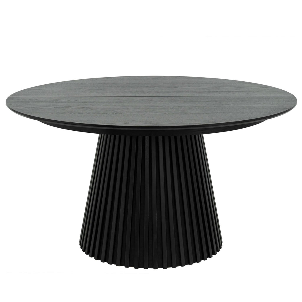 Runder Esstisch ø140 cm,Ausziehbar bis 240 cm - Eiche Natur