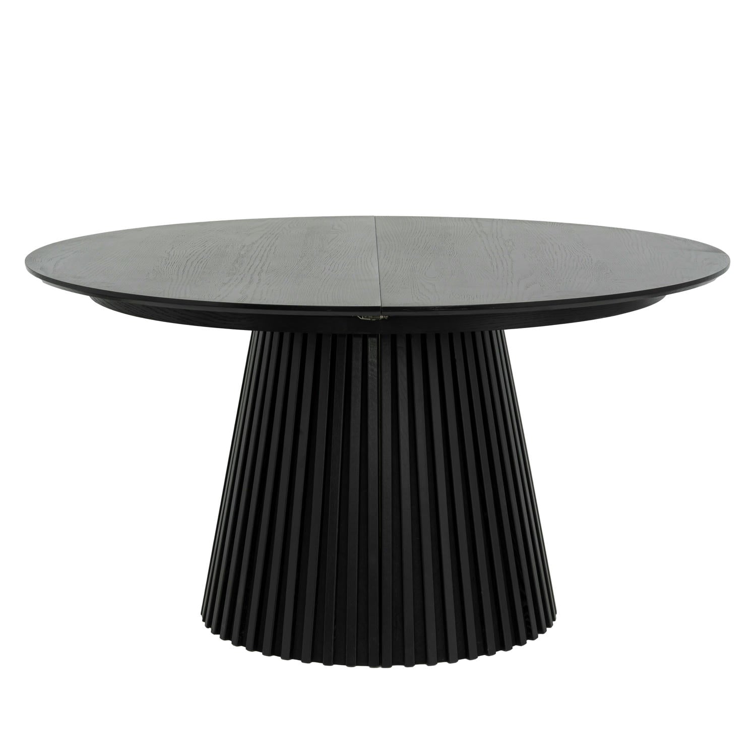 Runder Esstisch ø140 cm,Ausziehbar bis 240 cm - Eiche Natur