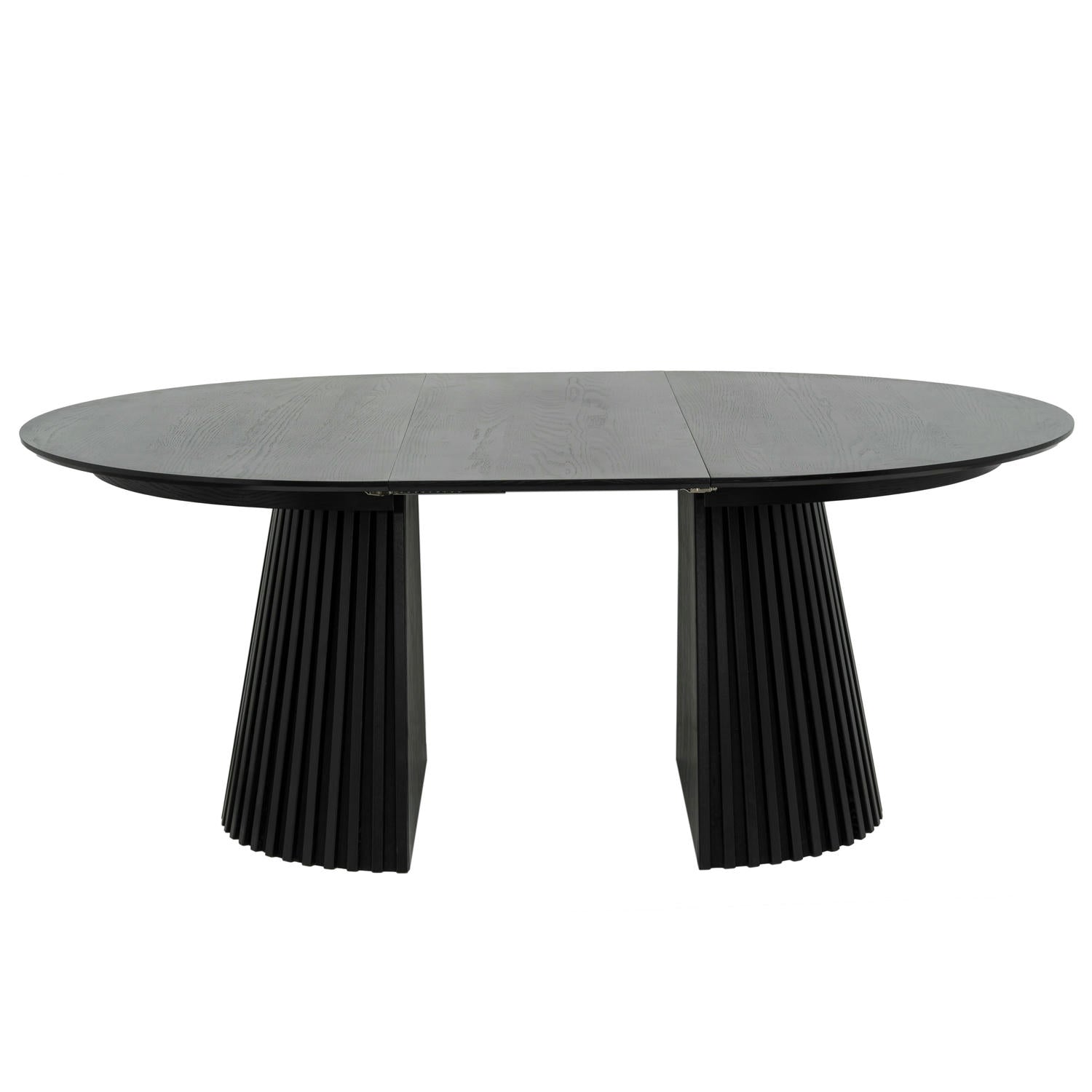 Runder Esstisch ø140 cm,Ausziehbar bis 240 cm - Eiche Natur