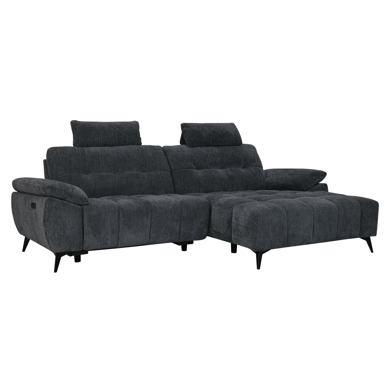 Ecksofa  Elektrische Relaxfunktion & USB