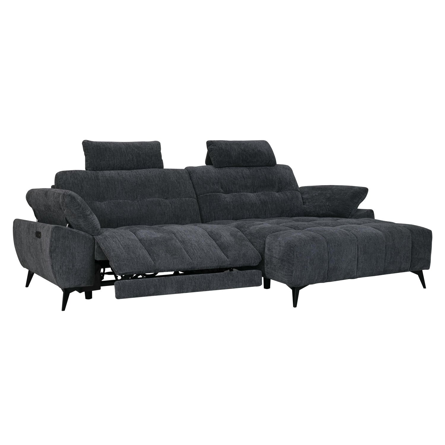 Ecksofa  Elektrische Relaxfunktion & USB
