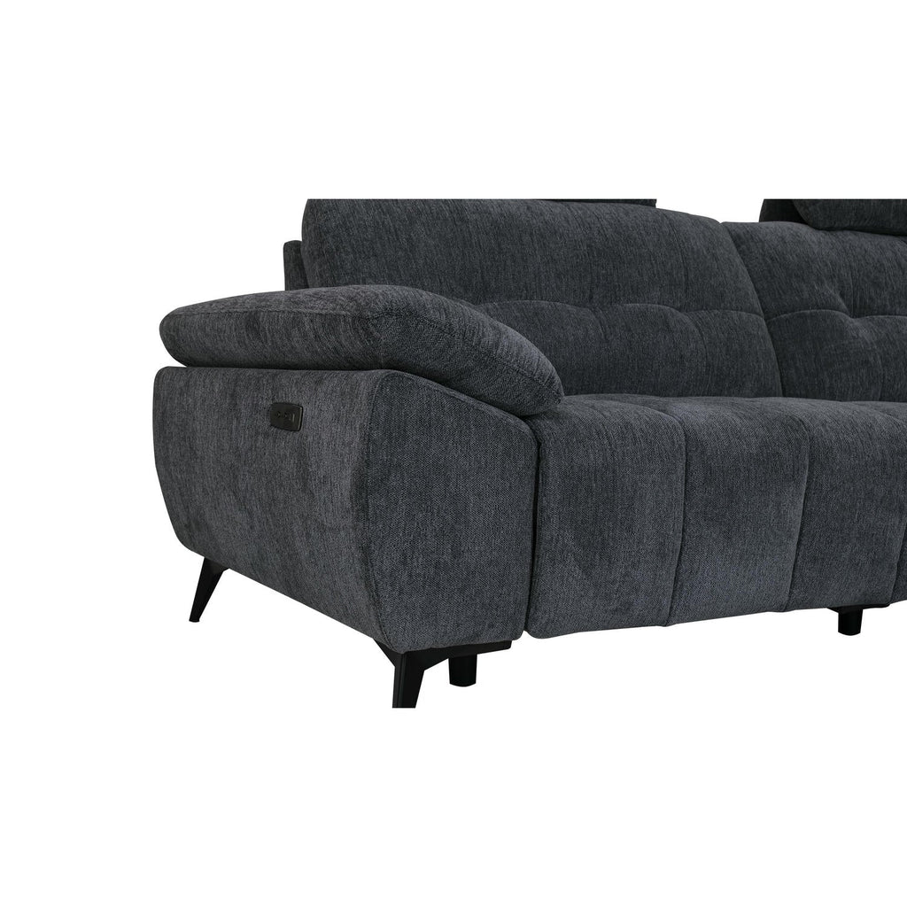 Ecksofa  Elektrische Relaxfunktion & USB