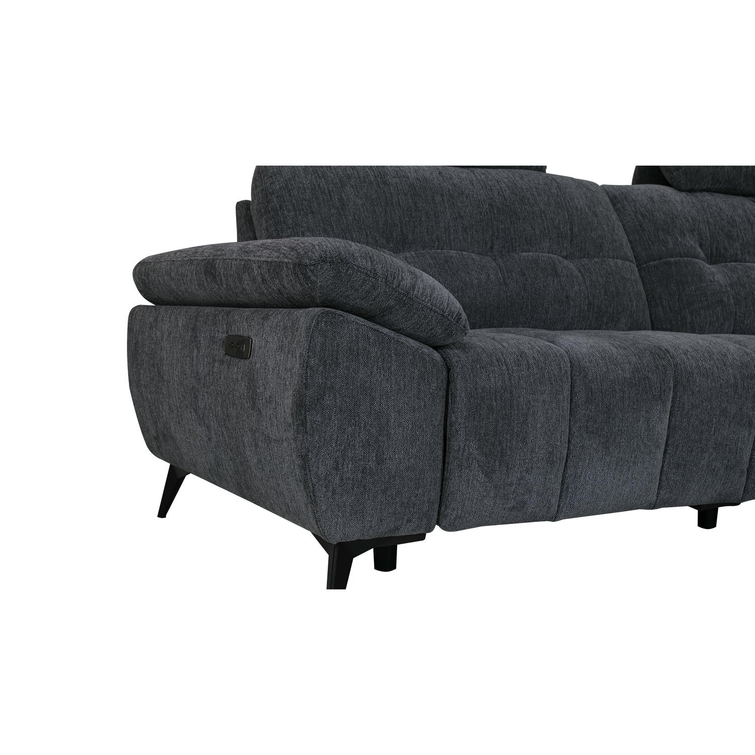 Ecksofa  Elektrische Relaxfunktion & USB