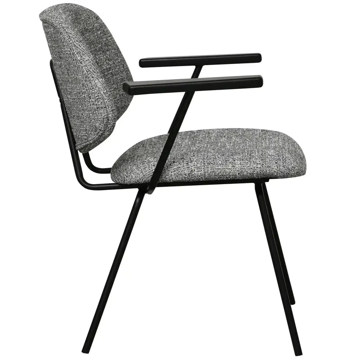 Sofia Armlehnen Bouclé Grau