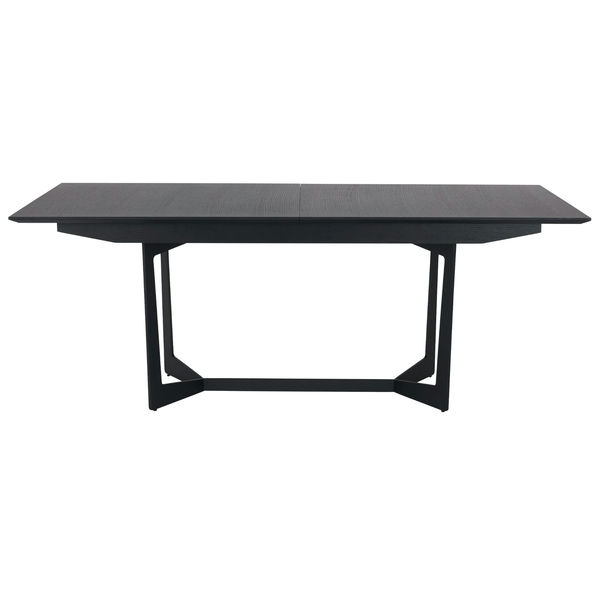 Esstisch 200×100 cm – Ausziehbar  – Eiche Schwarz