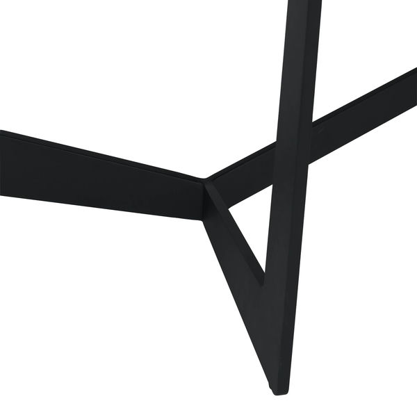 Esstisch 200×100 cm – Ausziehbar  – Eiche Schwarz