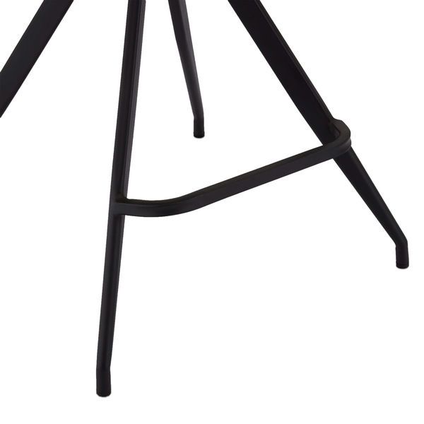 Barstuhl Dunkelbraun Kunstleder