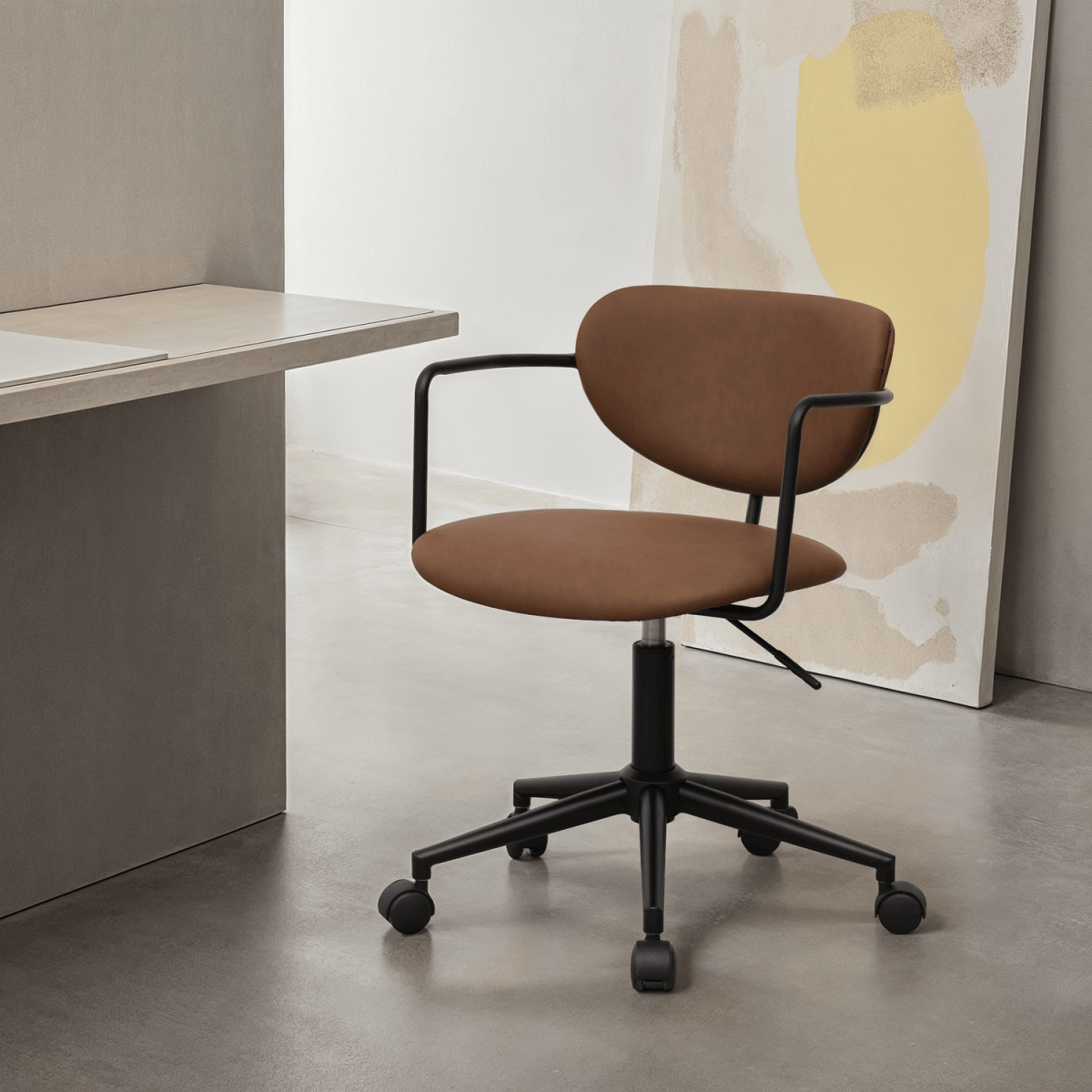 Bürostuhl Dunkelbraun